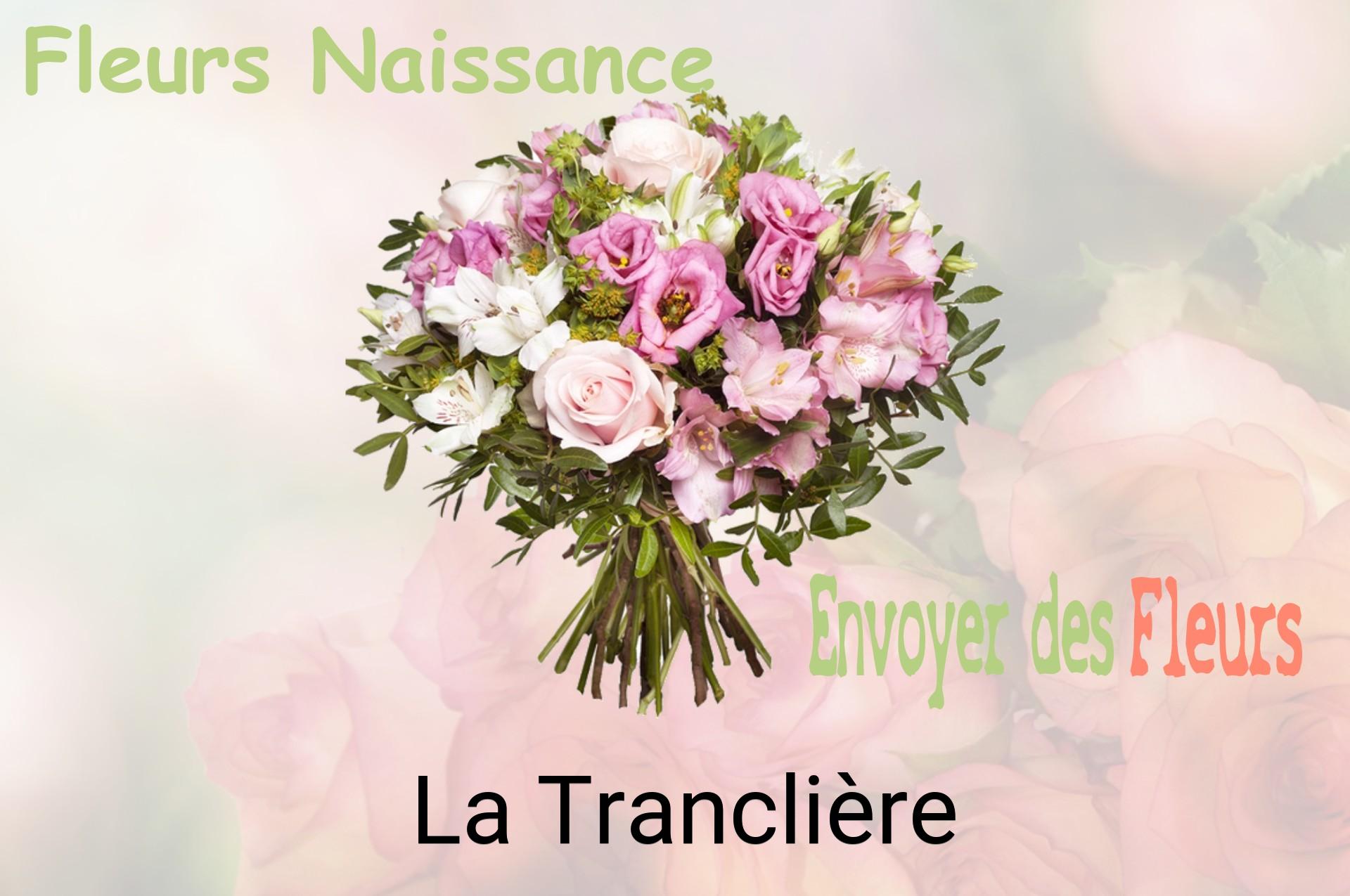 Bouquet de fleurs de naissance livré à La Tranclière